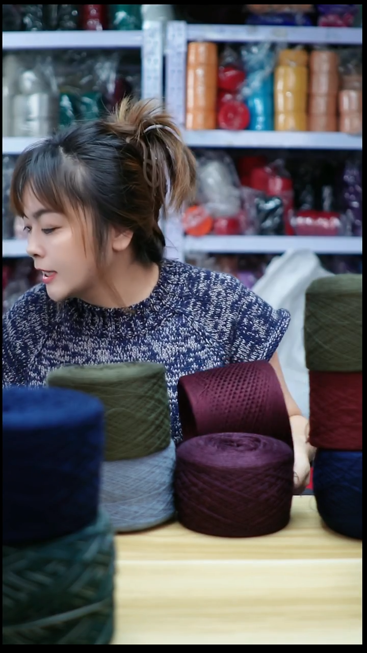 羊毛欢姐手编线D208