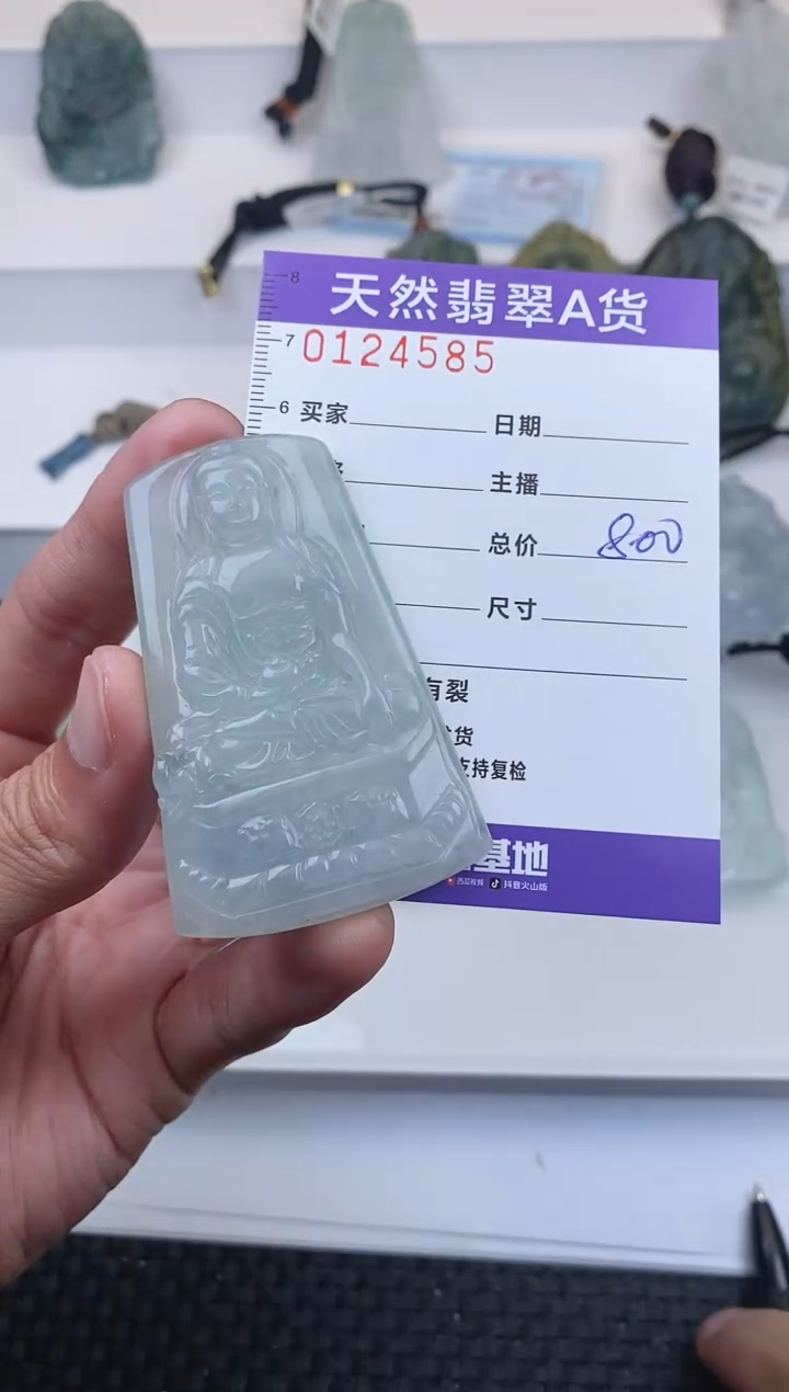 【闪购商品】翡翠颈饰未镶嵌         585