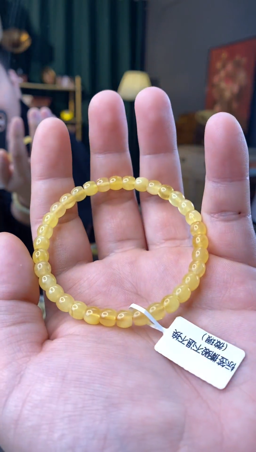 【闪购商品】蜜蜡手串未镶嵌6mm直切瑕疵