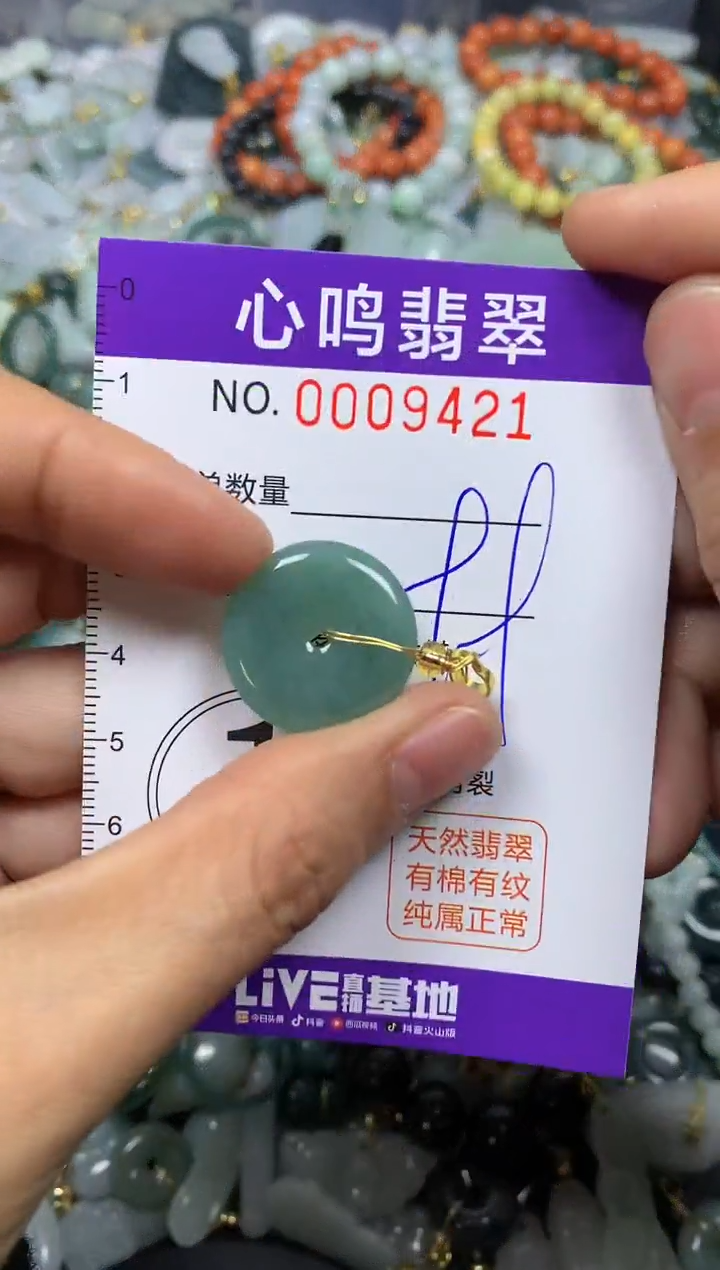 【闪购商品】翡翠颈饰未镶嵌闪购009421