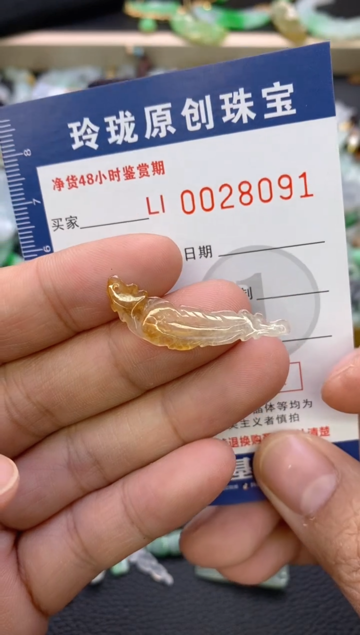 【闪购商品】翡翠颈饰未镶嵌翡翠净货28091