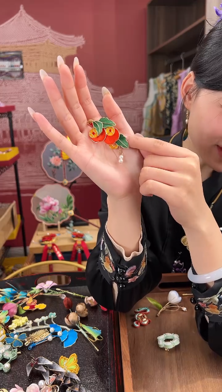 【闪购商品】刺绣苏绣世家非遗手工（胸针）  