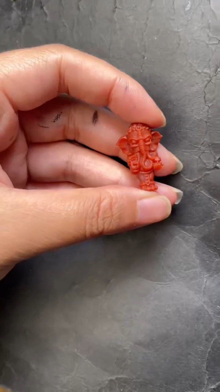 未镶嵌54南红玛瑙三通