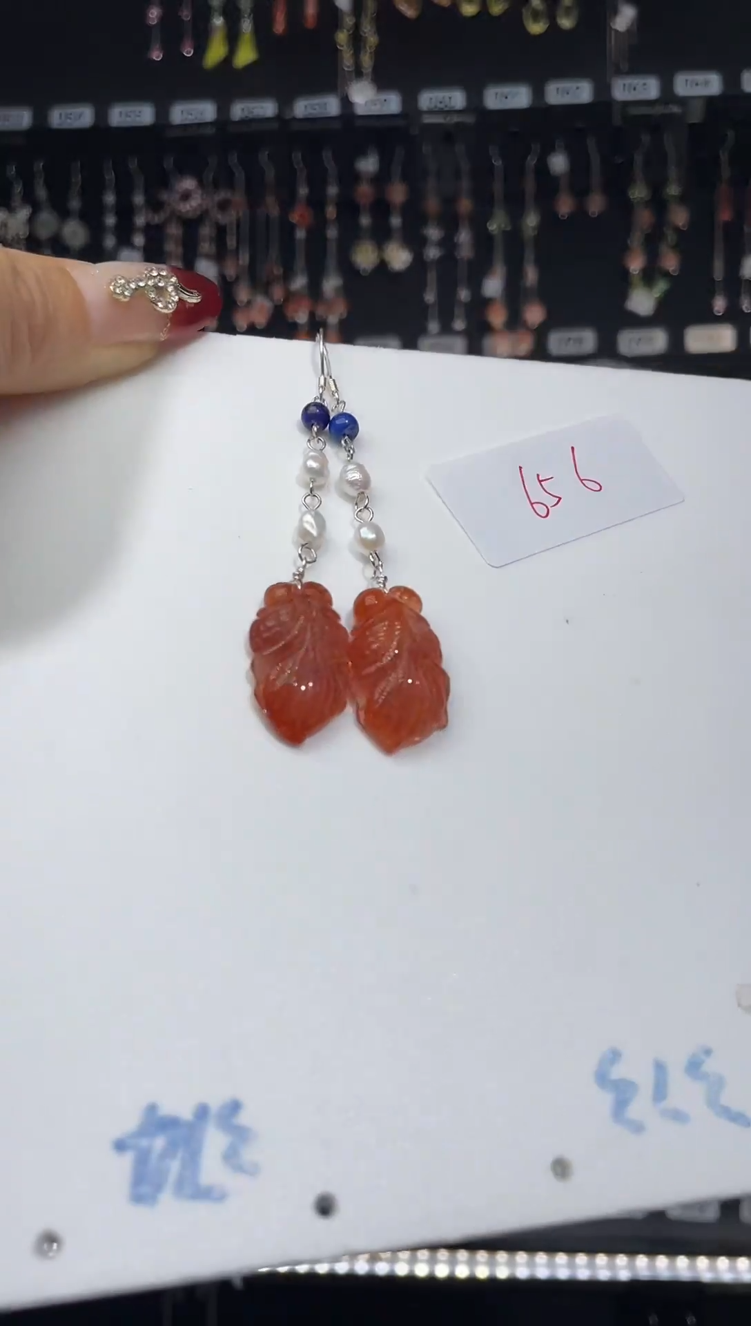 【闪购商品】紫晶耳饰银S925镶嵌银钩银链656