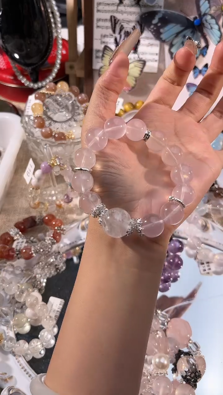 【闪购商品】水晶手链未镶嵌多样性发货颜色微差发其一