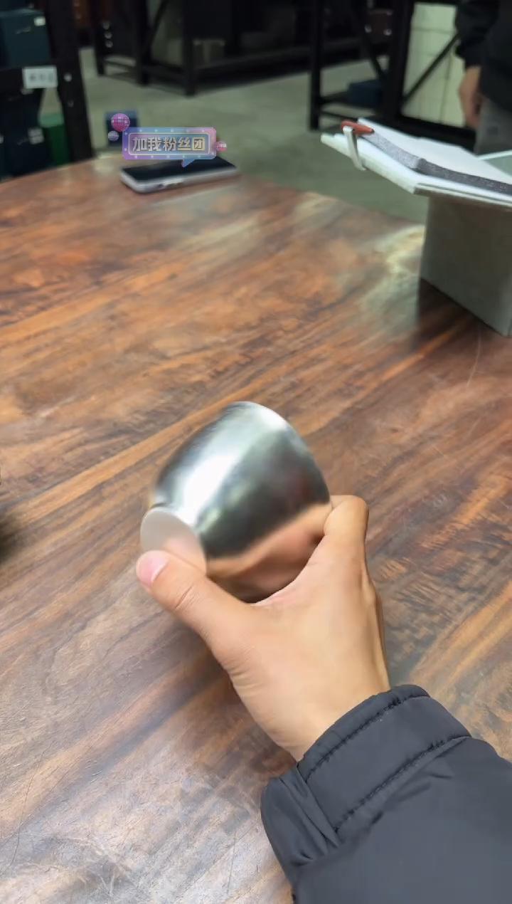 C荣器 银-水滴公道杯