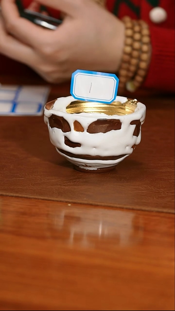 ZFQY安昌浩柴烧彩金杯 1