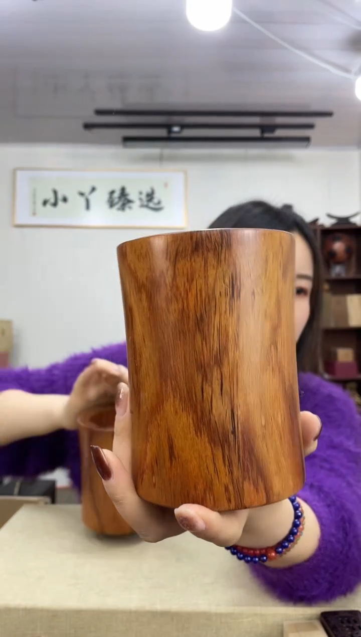 乌木类095海黄笔筒木木木