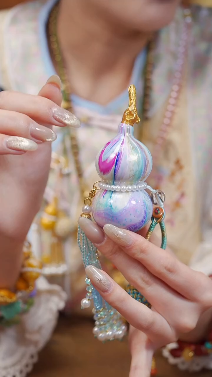 586漆艺工艺小葫芦118