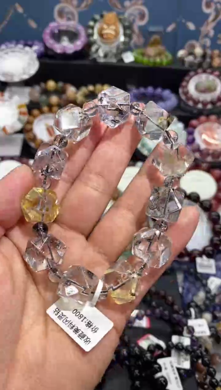 【闪购商品】水晶手串未镶嵌闪灵钻