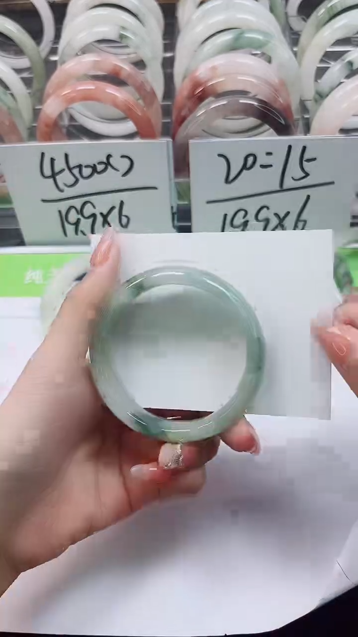 【闪购商品】石英质玉手镯未镶嵌A128-51/53