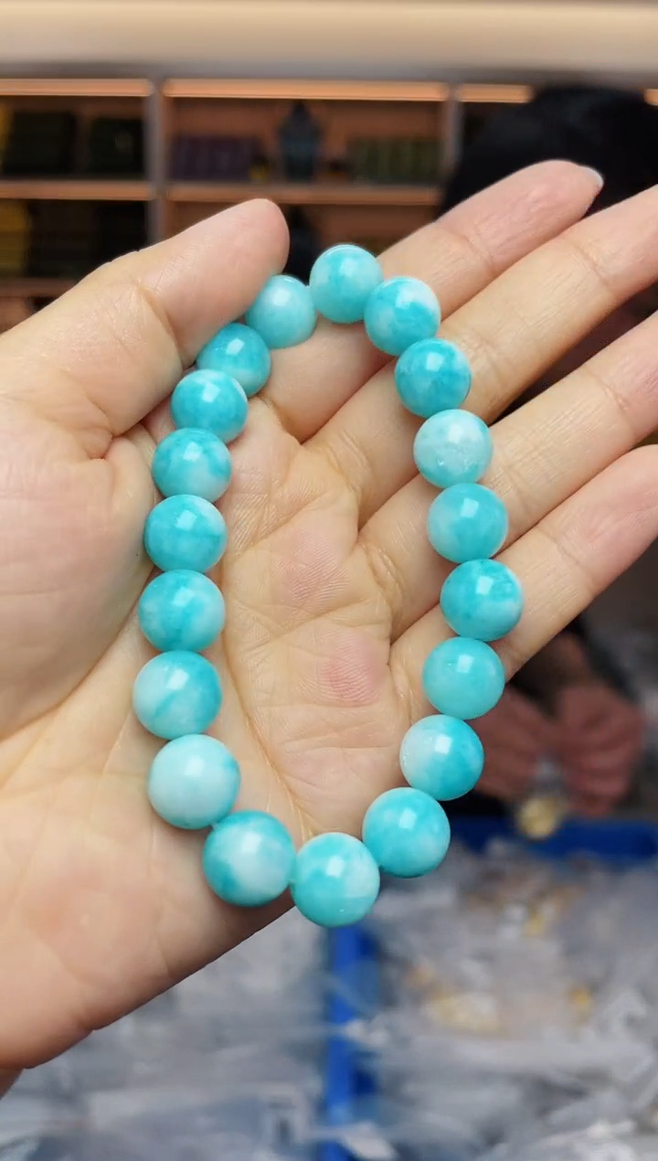 【闪购商品】针钠钙石（海纹石）手串未镶嵌多样性发一件