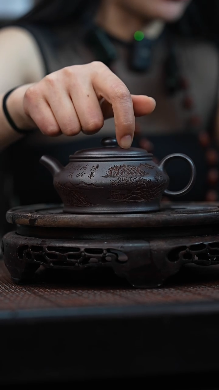 茶壶紫砂宜兴岁颐传砂原矿全手12