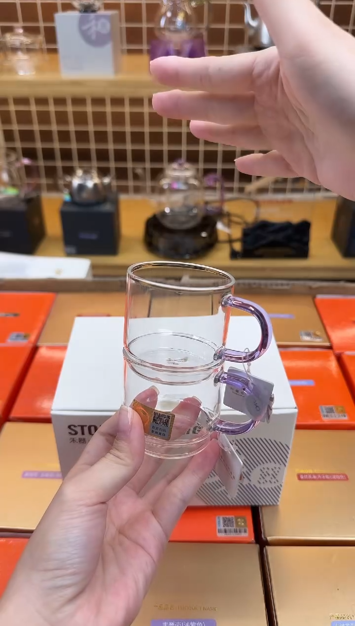@@禾器晶彩逸杯浅紫色2只