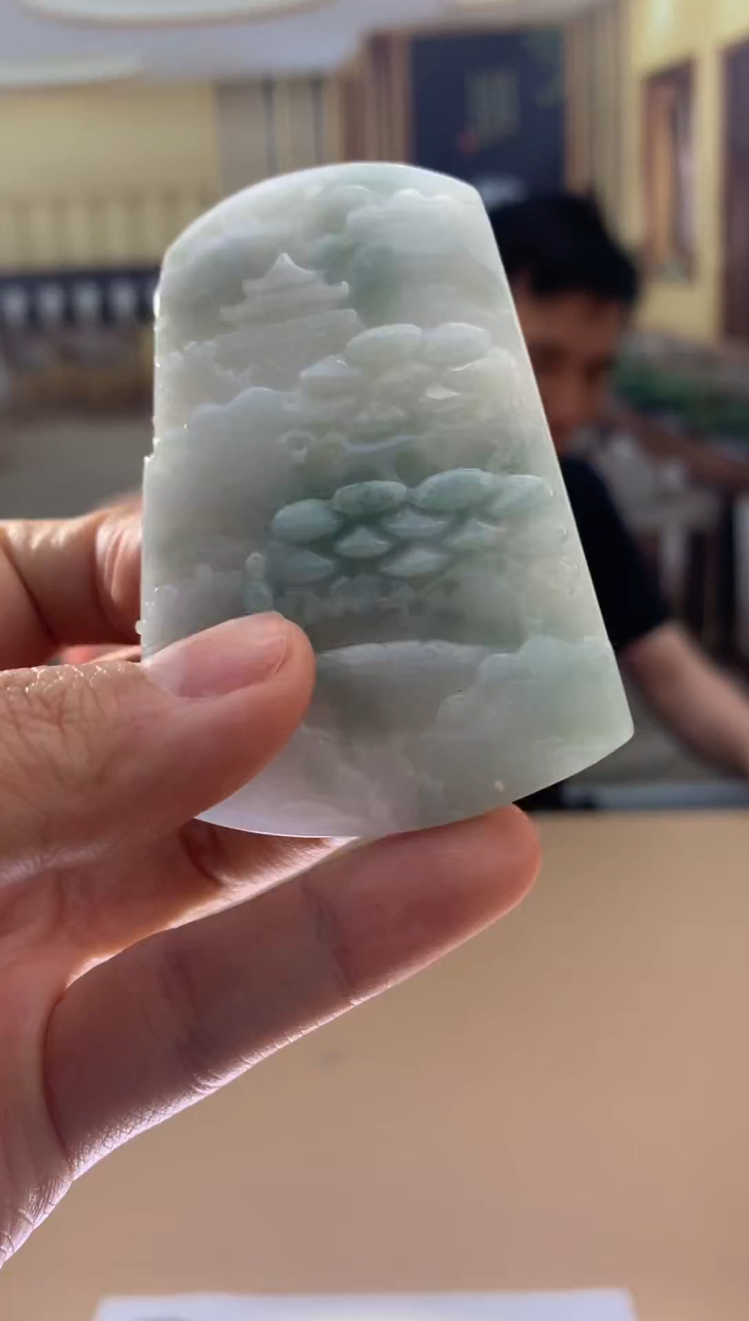 颈饰未镶嵌翡翠小*翡翠挂件