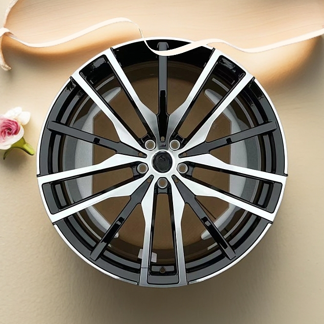 包安装宝马X5X6X7M新老款锻造个性化铝合金大原车款746鸟巢轮毂