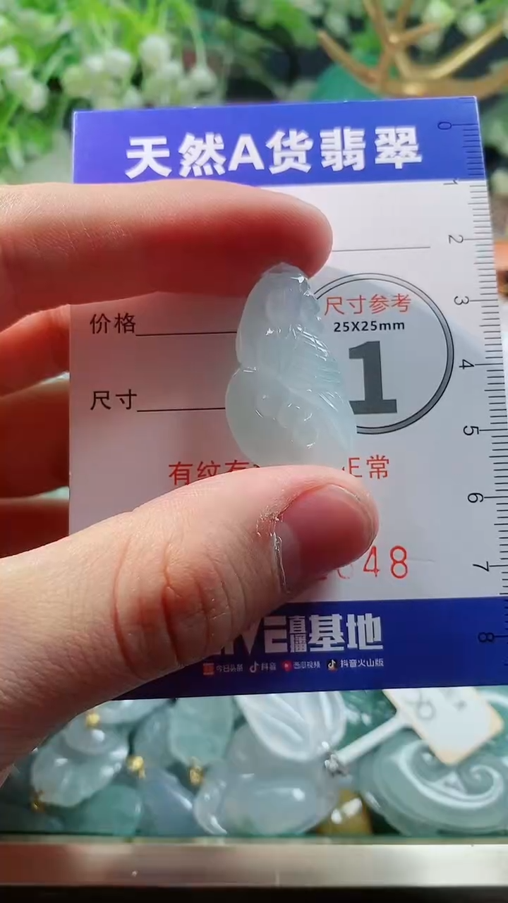 【闪购商品】翡翠颈饰未镶嵌天然A货翡翠一件