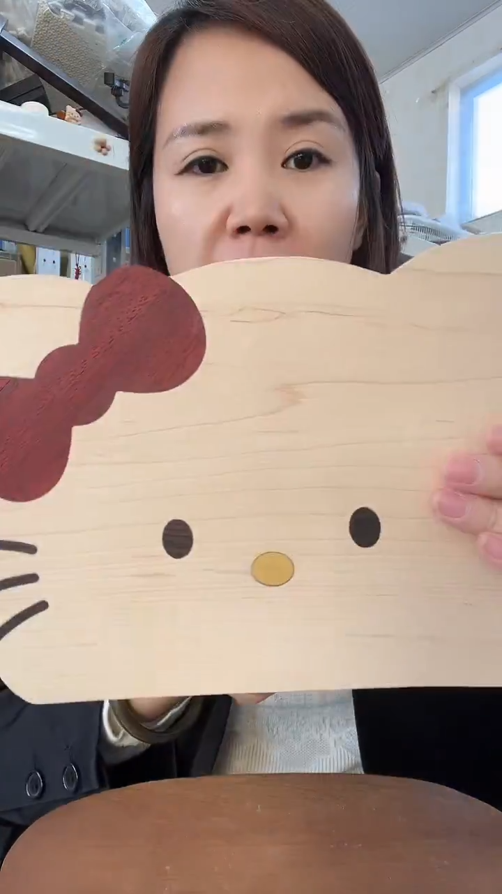 木收纳筐KT猫编号   761