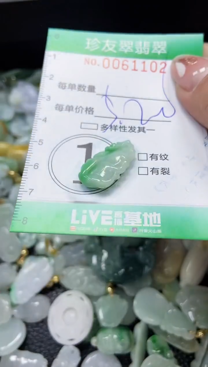 【闪购商品】翡翠颈饰未镶嵌闪购0061102