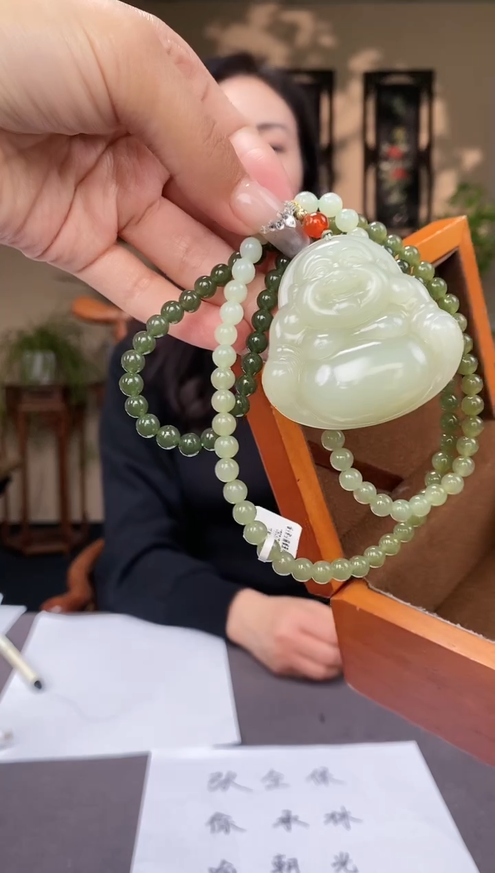 【闪购商品】和田玉未镶嵌颈饰C750