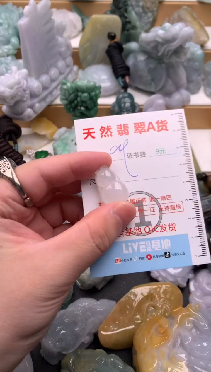 吊坠(不含链)未镶嵌翡翠1