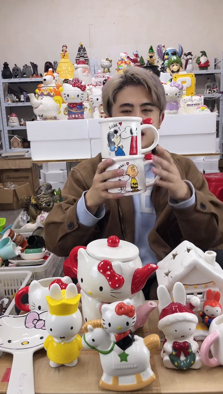 杯满28包邮微瑕陶瓷不退不换