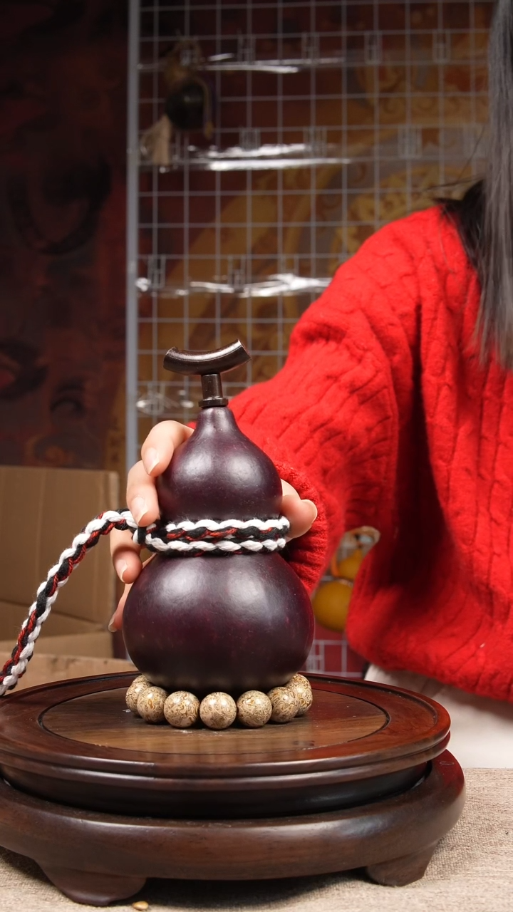 【闪购商品】812号大漆葫芦摆件挂件