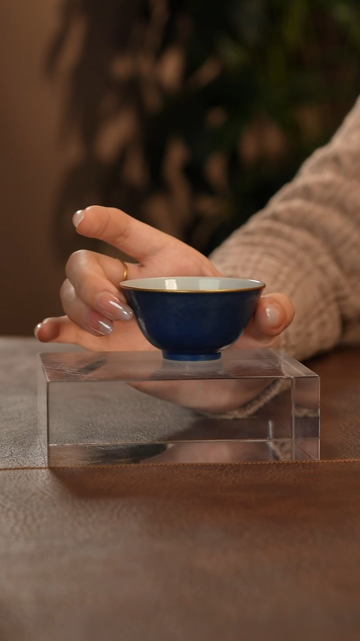 【闪购商品】瓷片青花瓷茶具斌芬陶瓷