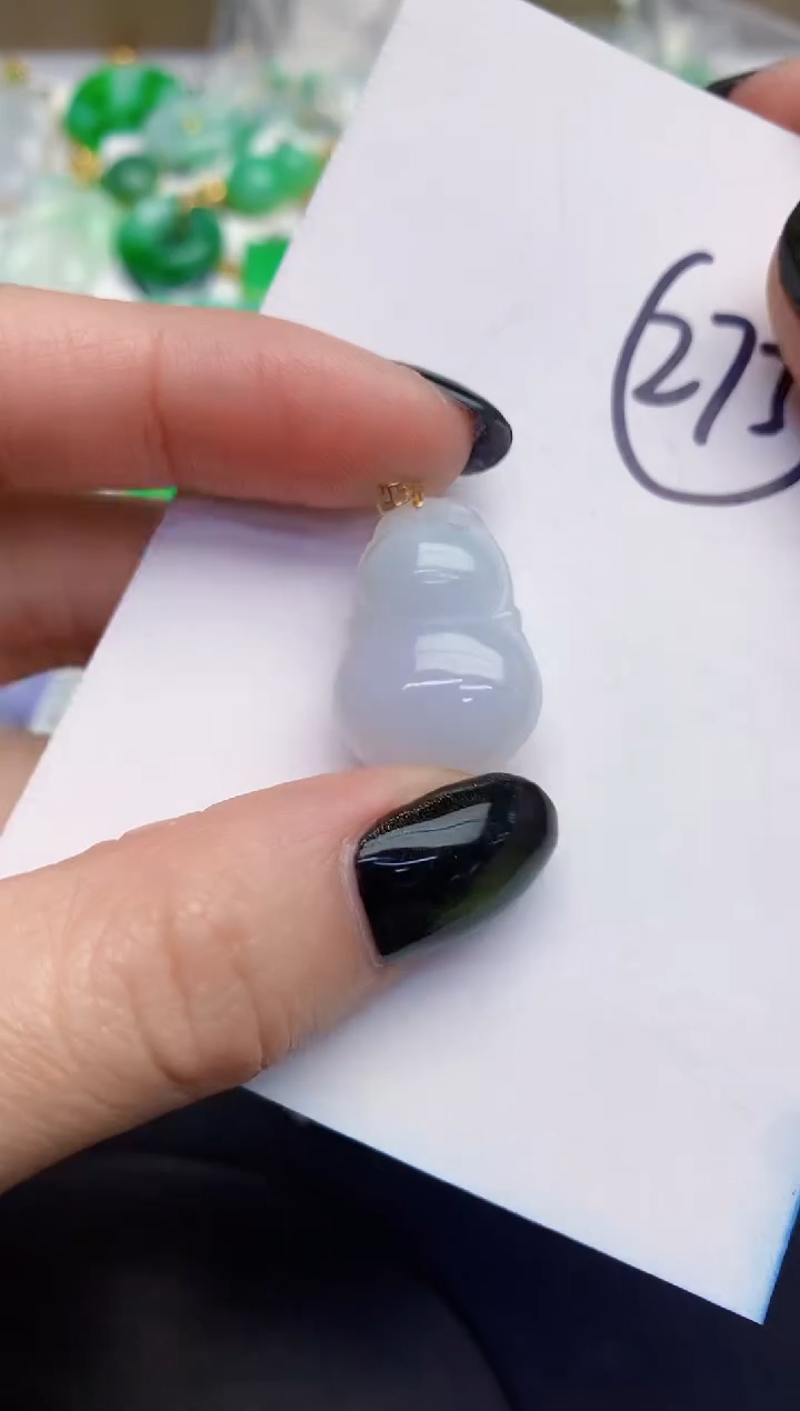 【闪购商品】翡翠颈饰18K金镶嵌00000000000