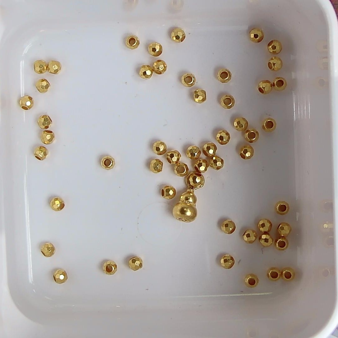 黄金足金小金 豆