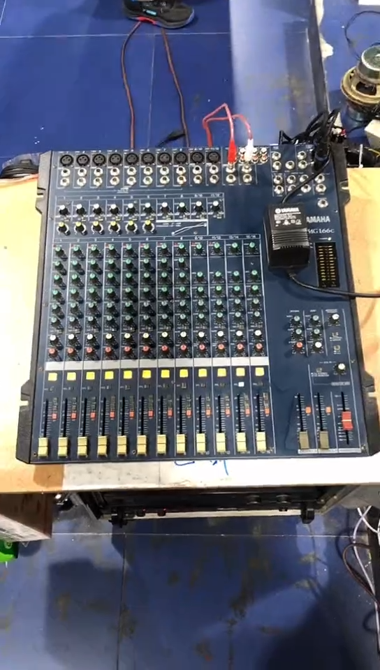 8新雅马哈MG166c调音台，不带线材