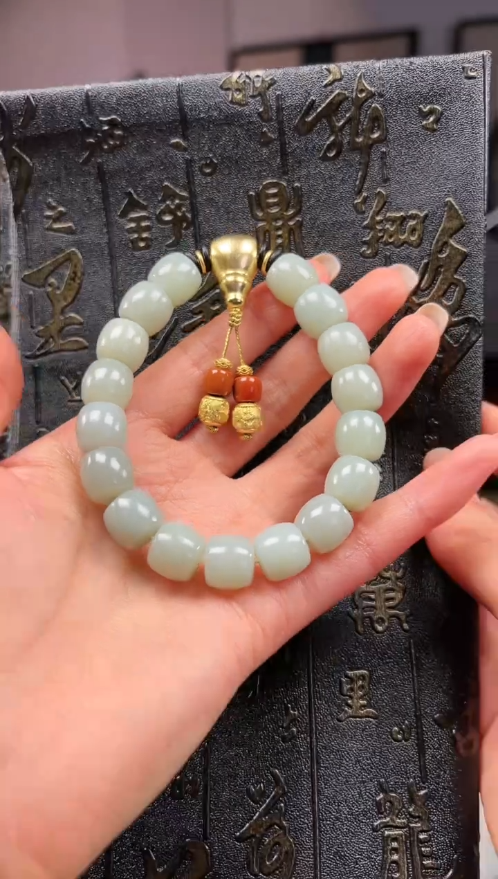 【闪购商品】和田玉手串未镶嵌和田玉