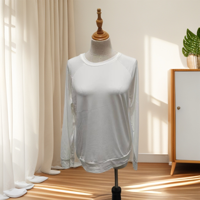 8C737  休闲百搭时尚长袖T恤纯色（个别微脏）