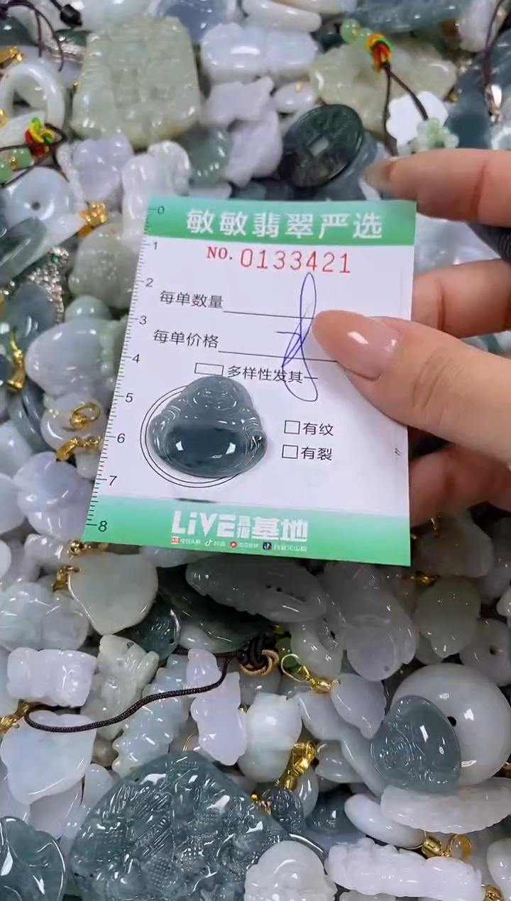 【闪购商品】翡翠颈饰未镶嵌闪购0133421