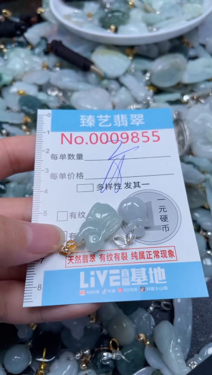 颈饰未镶嵌翡翠9855