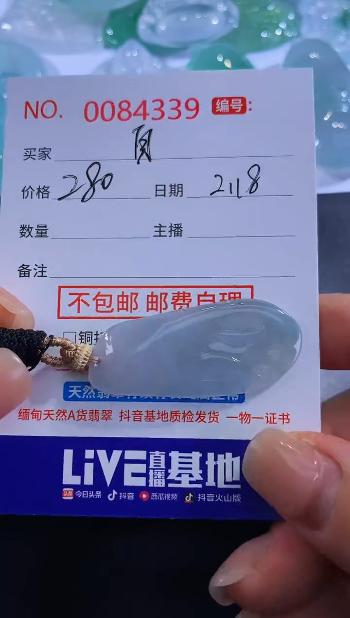 【闪购商品】翡翠颈饰未镶嵌自