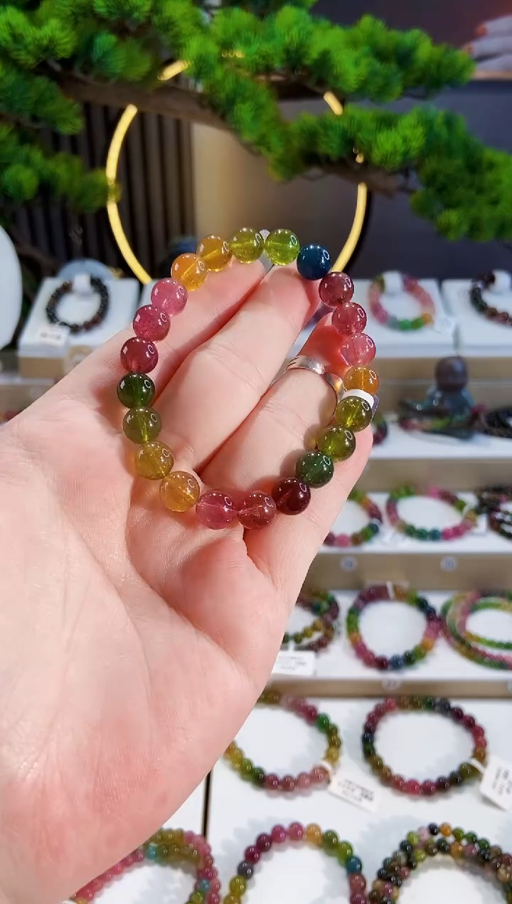 手链未镶嵌碧玺G2402单圈颜色微差发1