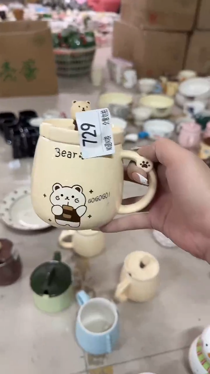 陶瓷手柄款微瑕四单包邮729