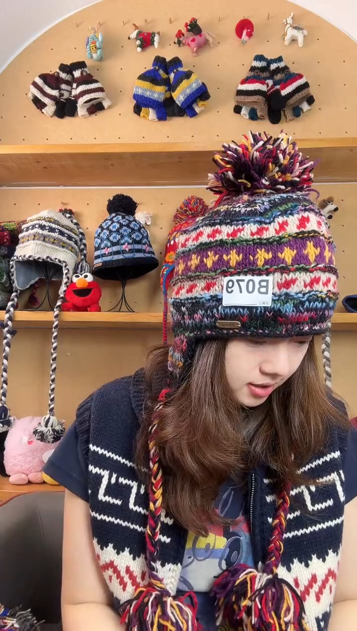 羊毛百分百纯手工护耳闪购079