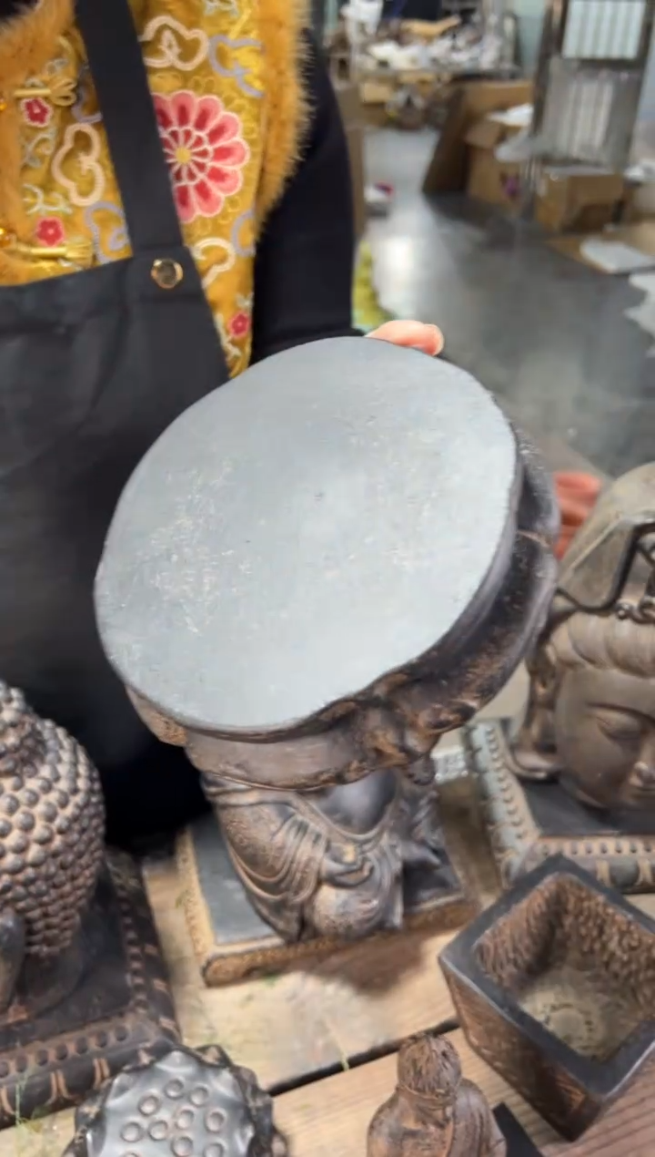 陶土【火山泥】金箍坛底座