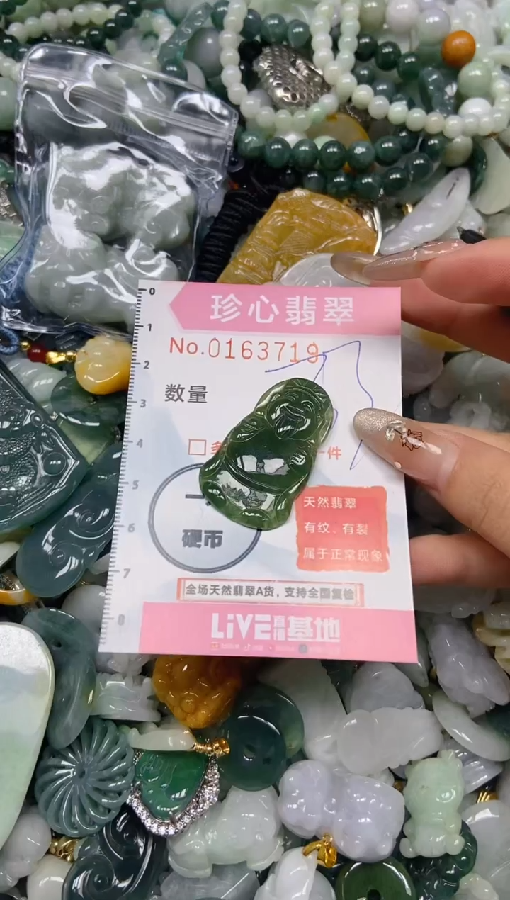 【闪购商品】翡翠颈饰未镶嵌闪购0163719