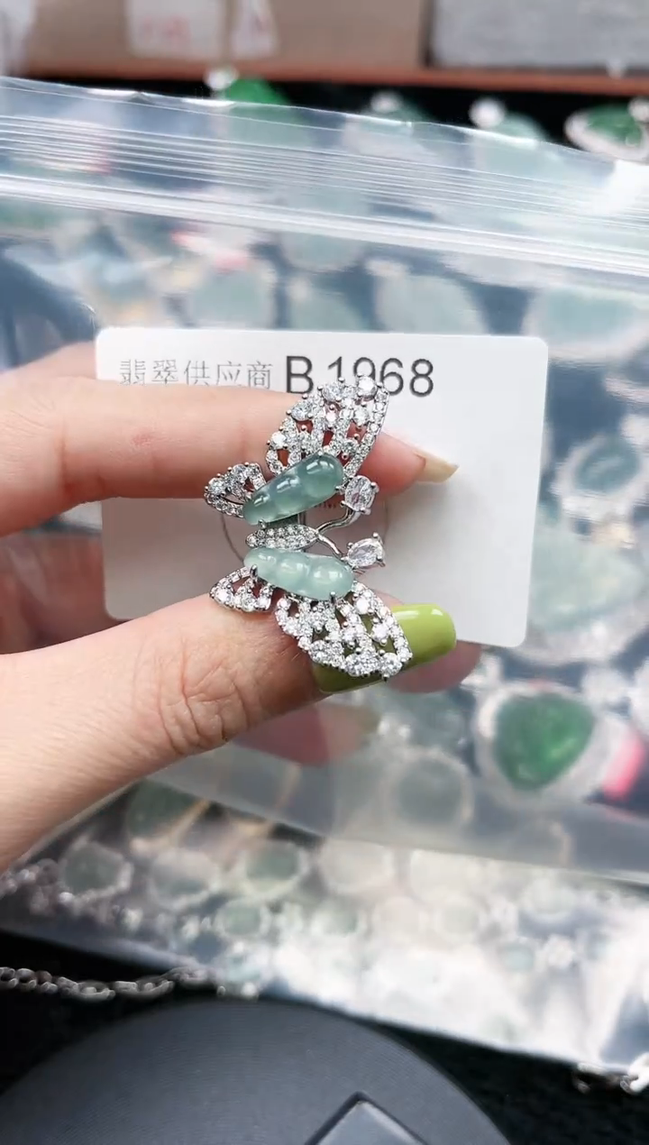 【闪购商品】翡翠颈饰未镶嵌赠皮绳1968