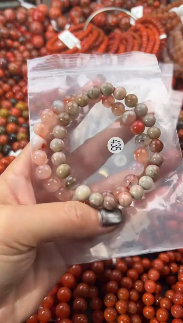 未镶嵌手串南红玛瑙8+