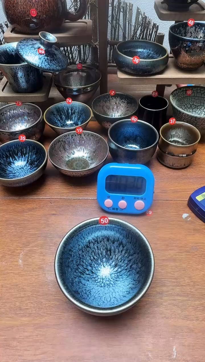 茶盏判*50号建盏工匠茶器