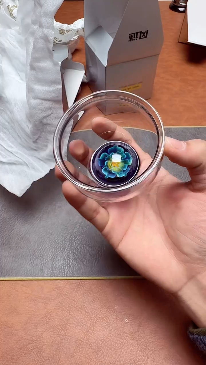 【闪购商品】风谜#花语福杯透明