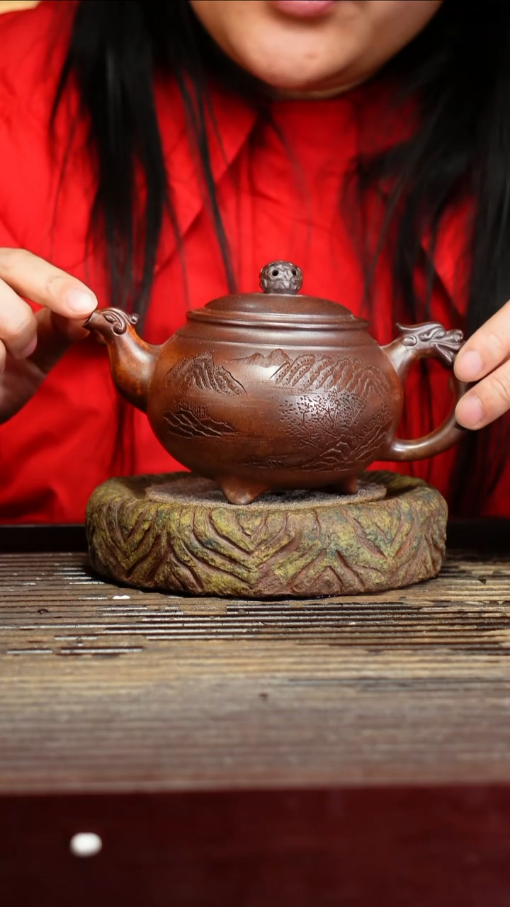 宜兴原矿紫砂壶茶壶宜兴原矿紫砂壶茶壶350C