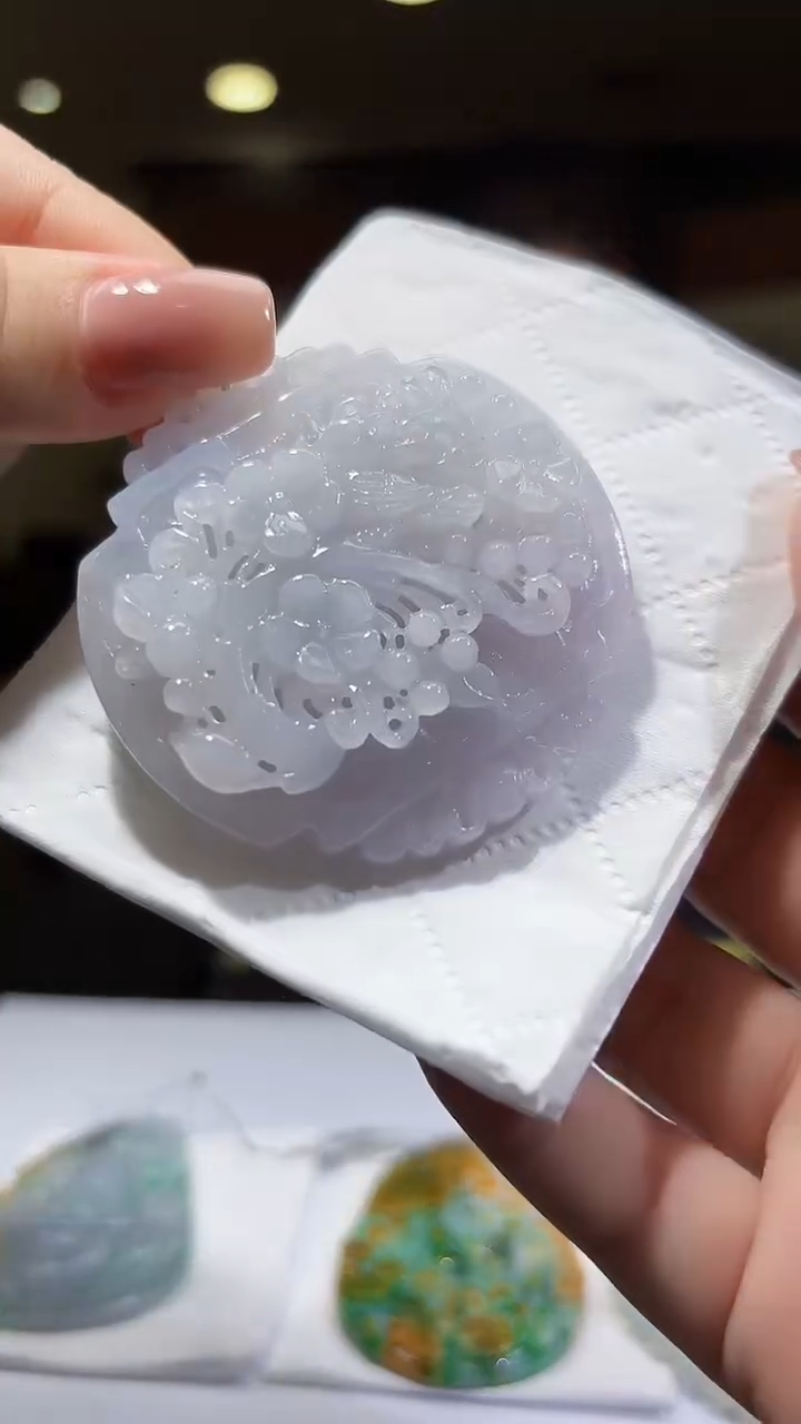 未镶嵌定制翡翠17/1203/C/多样性发其一件/花