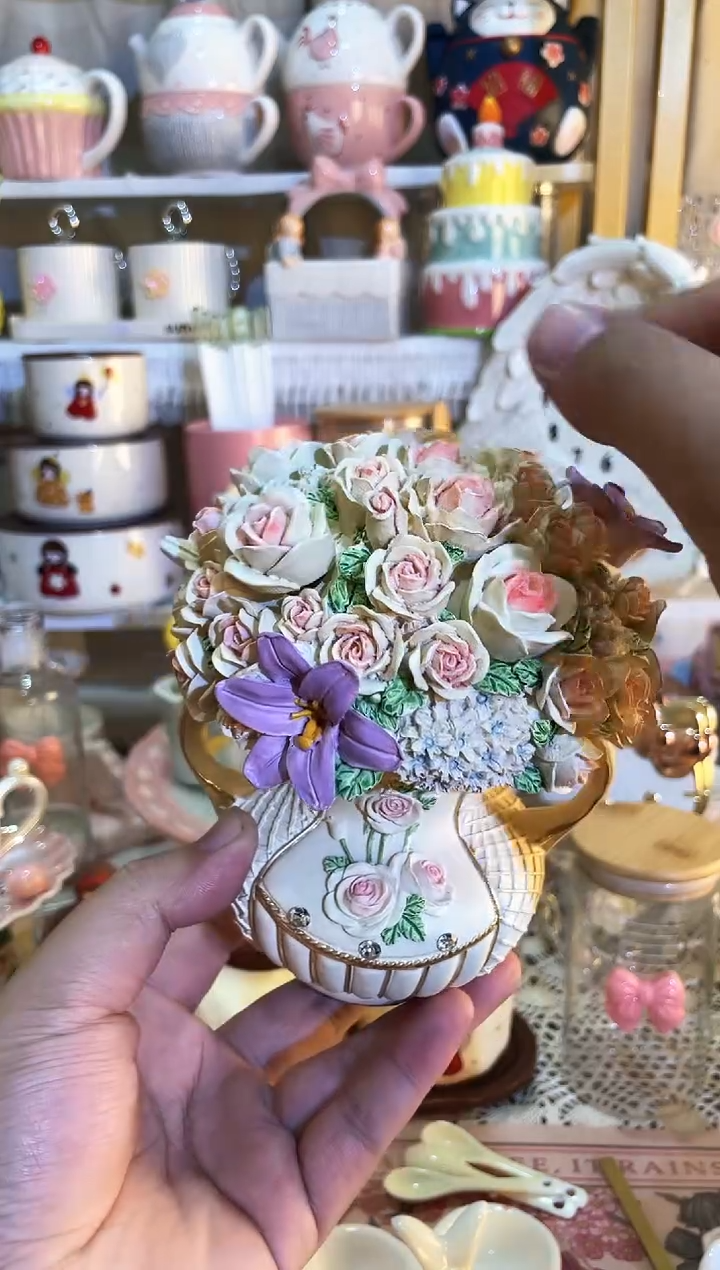 【闪购商品】瓷片水果叉   15号后发货