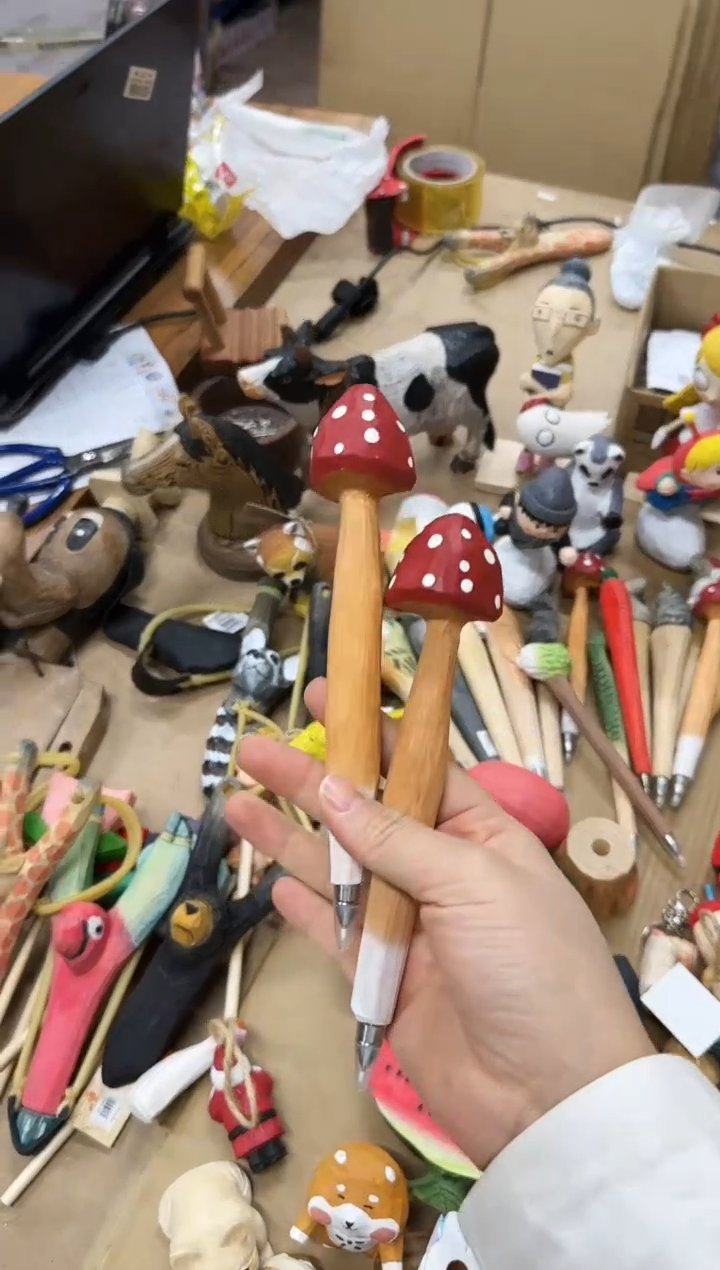 木蘑菇笔雕刻雕刻