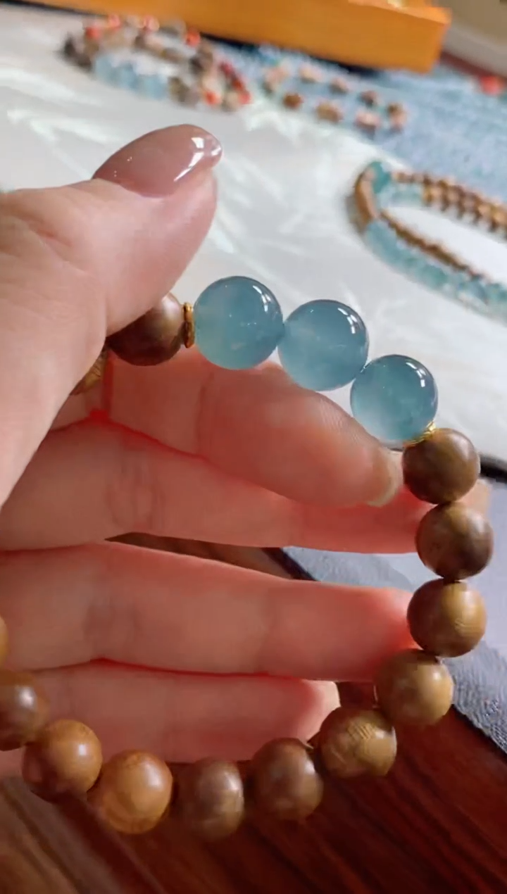 未镶嵌定制翡翠卡11*3颗0534484594